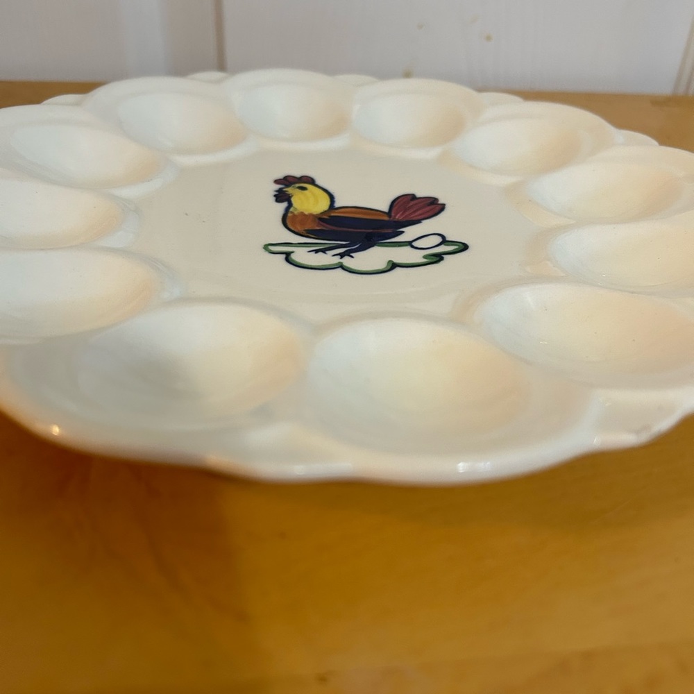 Blue Ridge adorable deviled egg plate - Picture 3 of 6